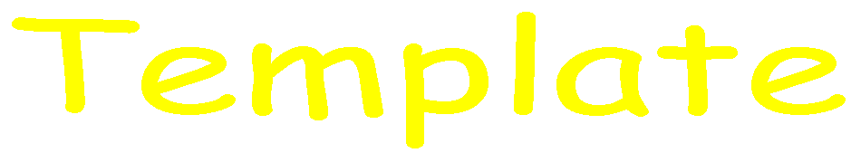 Template 字样
